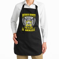 Funny Sheriff T Retired Deputy Sheriff Apron