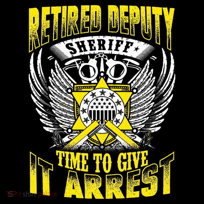 Funny Sheriff T Retired Deputy Sheriff Mesh Reversible Basketball Jersey Tank