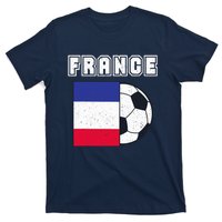 France Soccer Team Flag T-Shirt