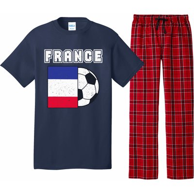 France Soccer Team Flag Pajama Set