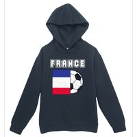 France Soccer Team Flag Urban Pullover Hoodie