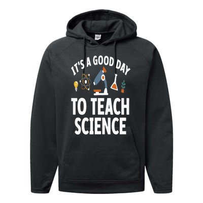 Funny Science Teacher Art For  Nerd Physics Teacher Performance Fleece Hoodie