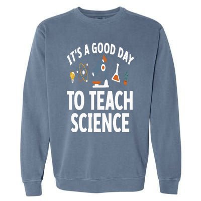 Funny Science Teacher Art For  Nerd Physics Teacher Garment-Dyed Sweatshirt