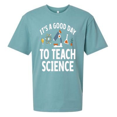 Funny Science Teacher Art For  Nerd Physics Teacher Sueded Cloud Jersey T-Shirt