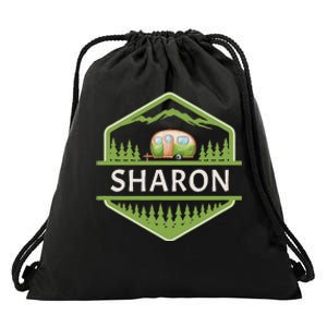 For Sharon Tribute Love Drawstring Bag