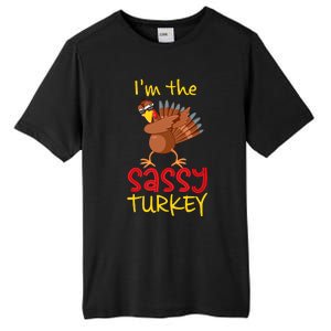 Funny Sassy Turkey Matching Family Group Thanksgiving Party Tall Fusion ChromaSoft Performance T-Shirt