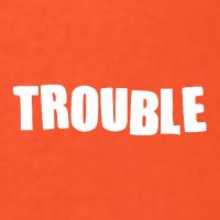 Funny Somebodys Trouble Matching Couple Family Shirts Button