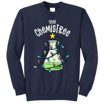 Funny Science Teacher Oh Chemistree Chemistry Christmas Sweatshirt