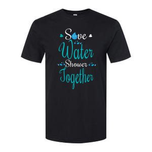 Funny Shower Together Water World Planet Hour Day Earth Gift Softstyle CVC T-Shirt