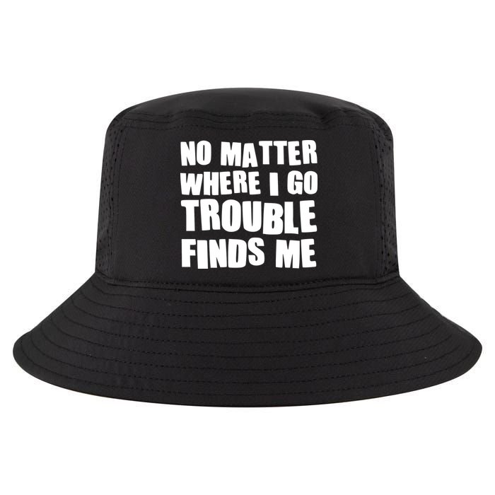 Funny Somebodys Trouble Matching Couple Family Shirts Cool Comfort Performance Bucket Hat