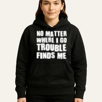 Funny Somebodys Trouble Matching Couple Family Shirts Hoodie