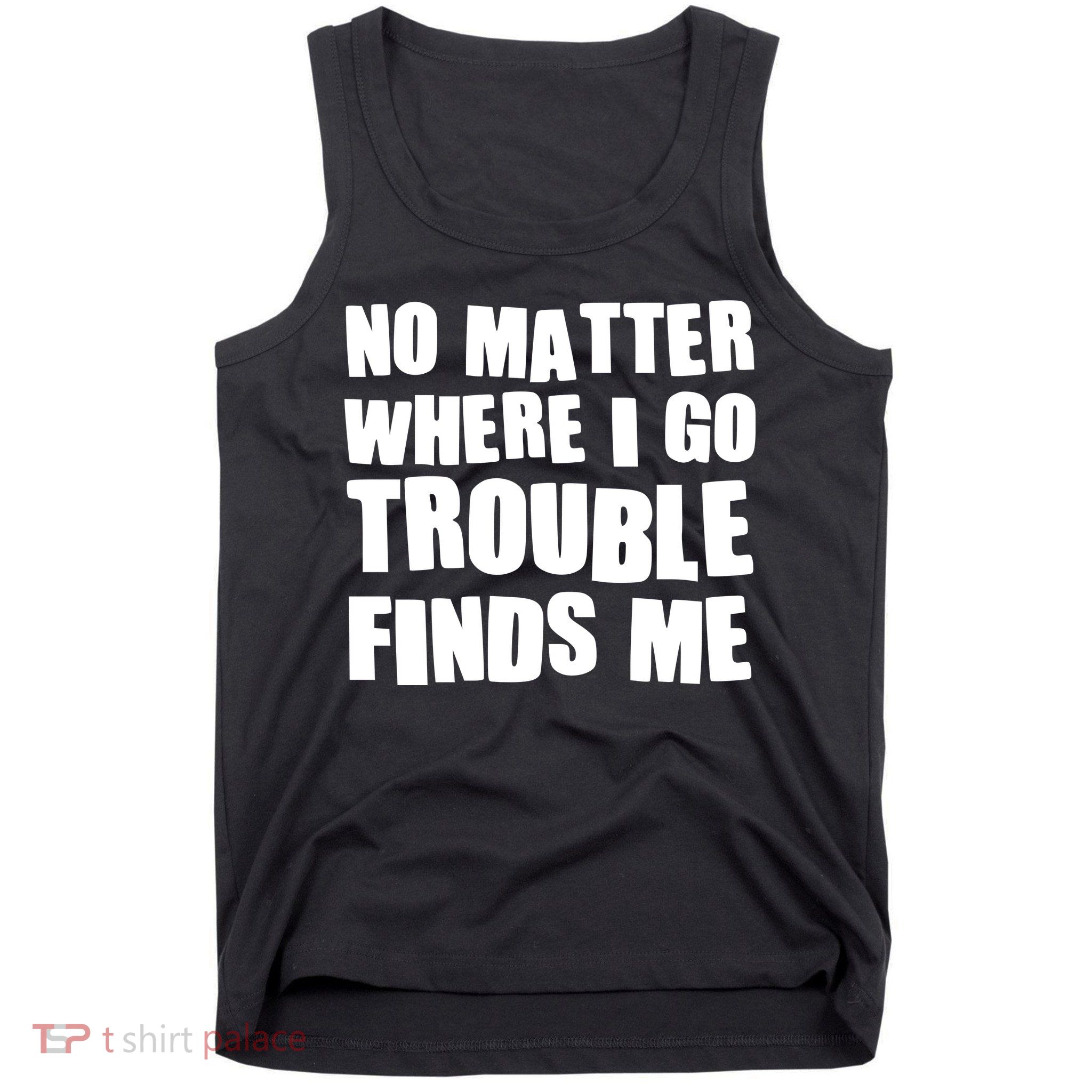 Funny Somebodys Trouble Matching Couple Family Shirts Tank Top