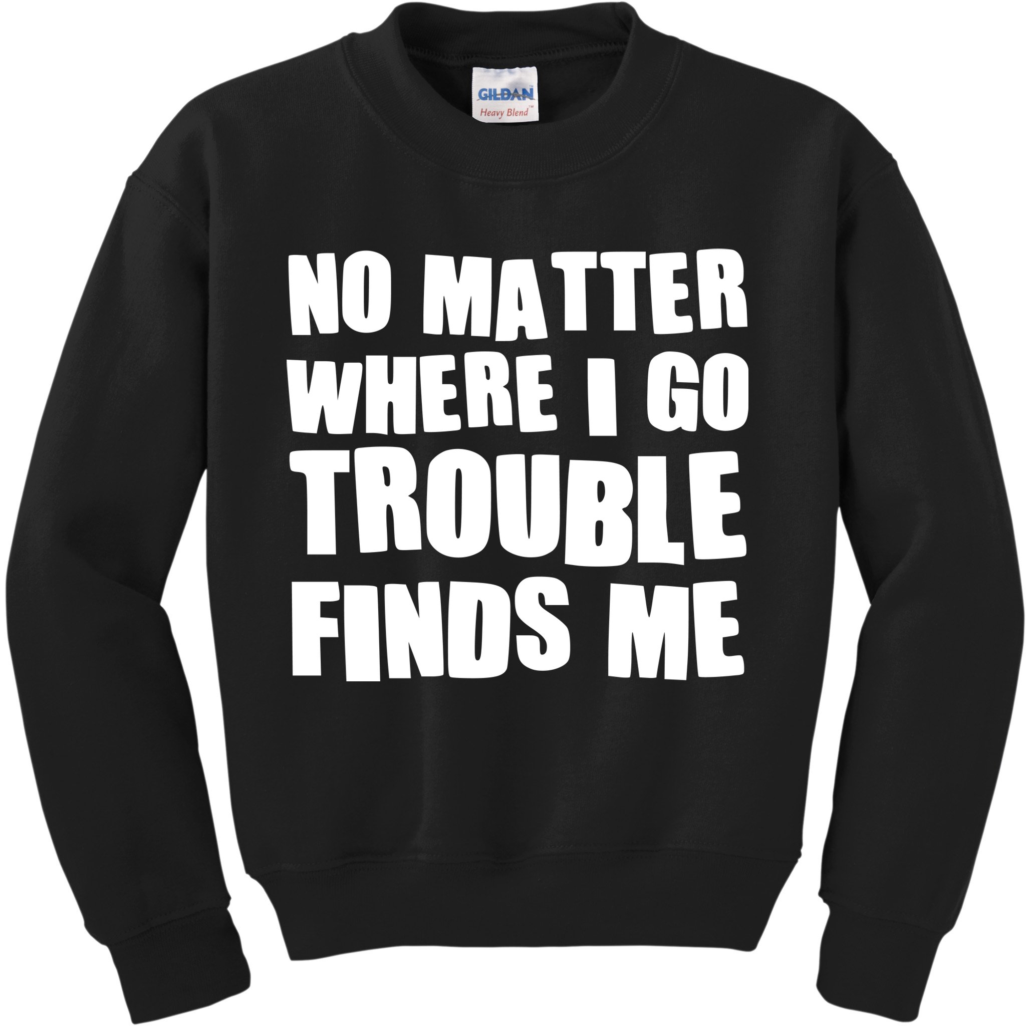 Funny Somebodys Trouble Matching Couple Family Shirts Kids Sweatshirt