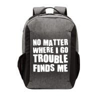 Funny Somebodys Trouble Matching Couple Family Shirts Vector Backpack