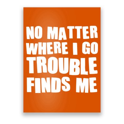 Funny Somebodys Trouble Matching Couple Family Shirts Poster