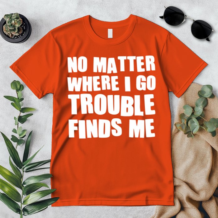 Funny Somebodys Trouble Matching Couple Family Shirts Premium T-Shirt