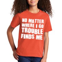Funny Somebodys Trouble Matching Couple Family Shirts Kids T-Shirt