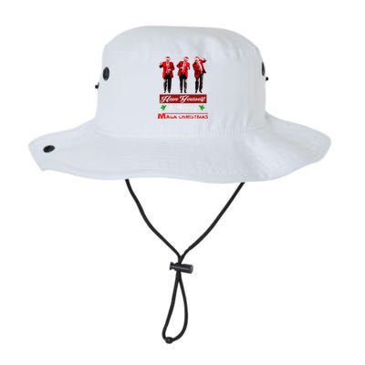 Funny Santa Trump Have Yourself A Merry Maga Christmas Xmas Legacy Cool Fit Booney Bucket Hat