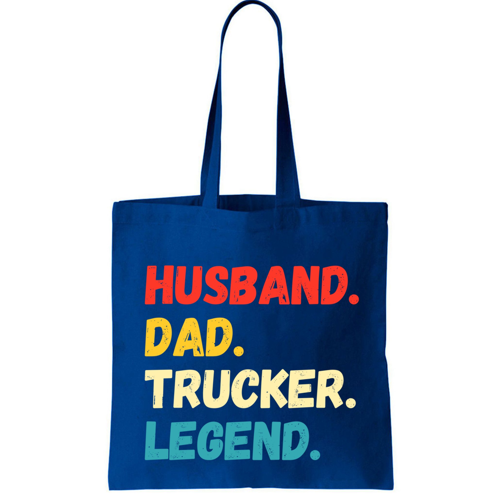 Funny Semi Truck Driver Dad Husband Legend Design Truckers Cool Gift Bag