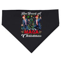 Funny Santa Trump Have Yourself A Merry Maga Christmas Xmas USA-Made Doggie Bandana