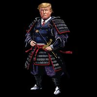 Funny Samurai Trump Warrior Impact Tech Backpack