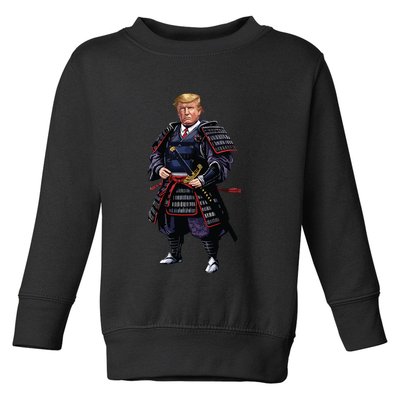 Funny Samurai Trump Warrior Toddler Sweatshirt