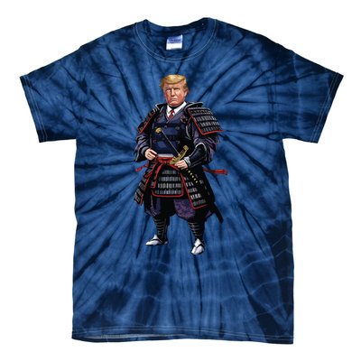 Funny Samurai Trump Warrior Tie-Dye T-Shirt