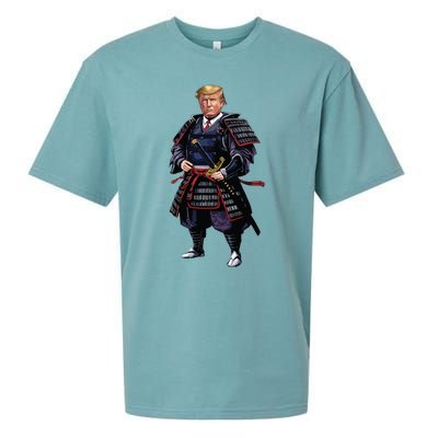 Funny Samurai Trump Warrior Sueded Cloud Jersey T-Shirt