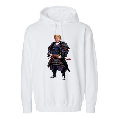 Funny Samurai Trump Warrior Garment-Dyed Fleece Hoodie