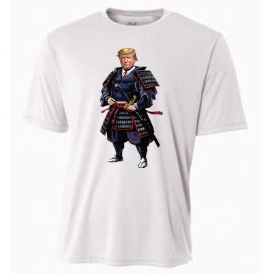 Funny Samurai Trump Warrior Cooling Performance Crew T-Shirt