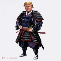 Funny Samurai Trump Warrior T-Shirt