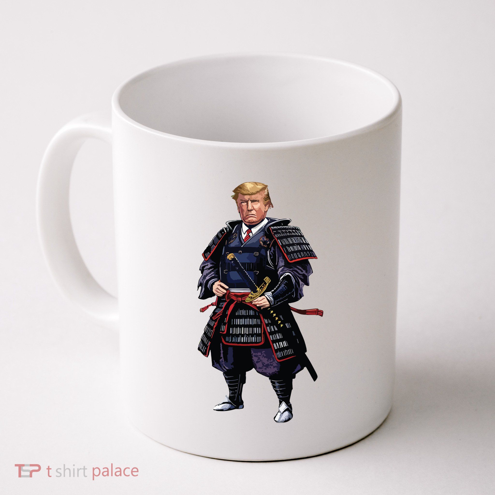 Funny Samurai Trump Warrior Mug