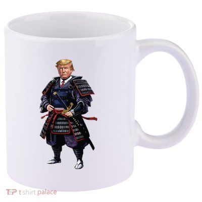 Funny Samurai Trump Warrior 11oz C Handle Ceramic Mug