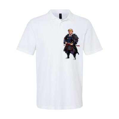 Funny Samurai Trump Warrior Softstyle Adult Sport Polo