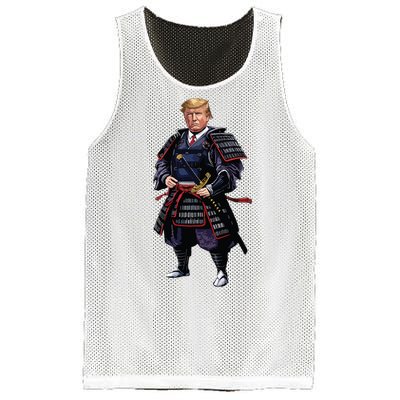 Funny Samurai Trump Warrior Mesh Reversible Basketball Jersey Tank