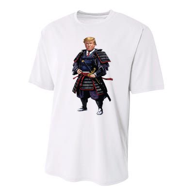 Funny Samurai Trump Warrior Performance Sprint T-Shirt