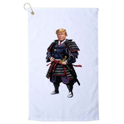 Funny Samurai Trump Warrior Golf Towel