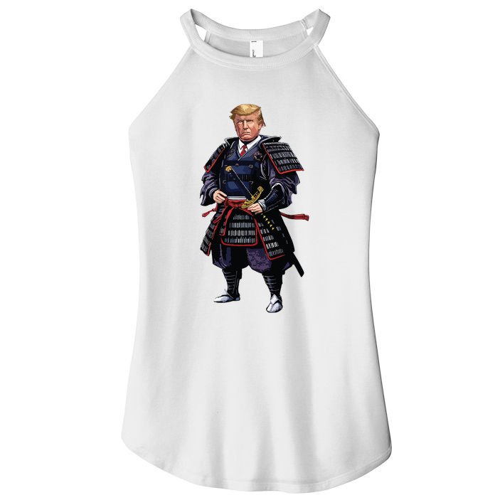 Funny Samurai Trump Warrior Women's Perfect Tri Rocker Tank