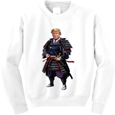 Funny Samurai Trump Warrior Kids Sweatshirt