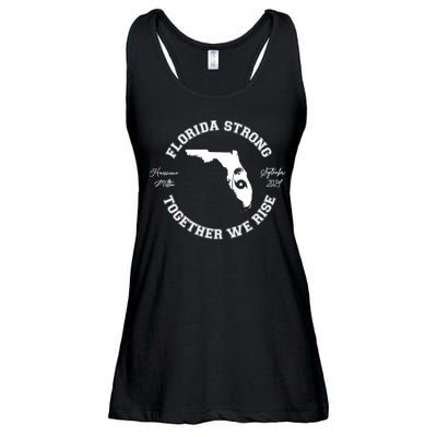 Florida Strong Together We Rise Hurricane Milton September 2024 Ladies Essential Flowy Tank