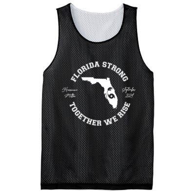 Florida Strong Together We Rise Hurricane Milton September 2024 Mesh Reversible Basketball Jersey Tank