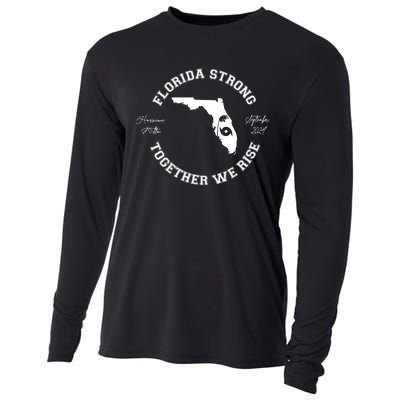 Florida Strong Together We Rise Hurricane Milton September 2024 Cooling Performance Long Sleeve Crew