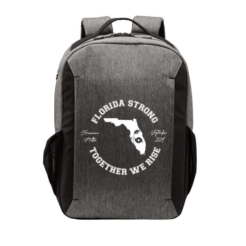 Florida Strong Together We Rise Hurricane Milton September 2024 Vector Backpack