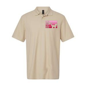 Funny Shih Tzu Mom Art For Funny Mothers Day Dog Lover Softstyle Adult Sport Polo