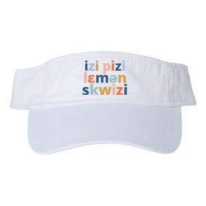 Funny Speech Therapy IPA Phonetics Phoneme Therapist Valucap Bio-Washed Visor