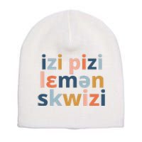 Funny Speech Therapy IPA Phonetics Phoneme Therapist Short Acrylic Beanie