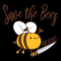 Funny Save The Bees Or Else 16oz Travel Tumbler