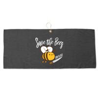 Funny Save The Bees Or Else Large Microfiber Waffle Golf Towel