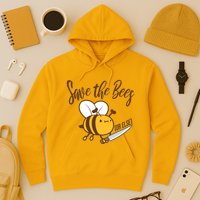 Funny Save The Bees Or Else Hoodie
