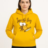 Funny Save The Bees Or Else Hoodie